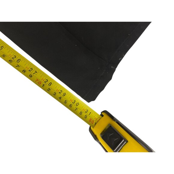 Zara Womens Jumpsuit Medium M Black Crepe Wide-Leg Spaghetti Straps 8741/275 NWT - Picture 8 of 9